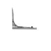 Picture of 7" L Chrome Plated Die Cast Folding Removable Shelf Bracket with Stainless Steel Mount