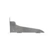 Picture of 7-1/2" L Stainless Steel Folding Removable Shelf Bracket