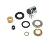 Picture of Encore® Polished Chrome Plated Brass Trough Inlet Fitting, 1/2" NPT