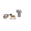 Picture of Encore® Polished Chrome Plated Brass Swirl Inlet Fitting, 1/2" NPT