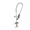 Picture of Encore® 8" OC Deck Mount  Commercial Duty Pre-Rinse Assembly with Wall Bracket