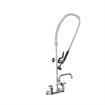 Picture of Encore® Commercial Duty 8" OC Wall Mount Pre-Rinse Assembly with 6" Add-on Faucet and Wall Bracket