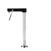 Picture of Encore® Glass Filler, Deck Mount with 8" Riser, 1/2" NPSM and Polished Chrome Plated Brass Finish