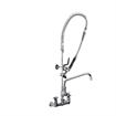 Picture of Encore® Quik-fil™ 8" OC Wall Mount 3/4" High Volume Pre-rinse with 12" Add on Faucet