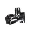 Picture of Encore Quik-fil™ 3/4" NPT Add-on Faucet Body Only Polished Chrome, Compression Valve, Cross Handle