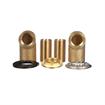 Picture of Wall Mount Faucet Mounting Kit for all 1/2" Wall or Splash Mount Faucets with Close Elbow