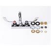 Picture of Encore 4" OC Deck Mount Faucet with 3-1/2" Rigid Gooseneck Spout and 4" Wrist Blade Handles
