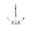 Picture of Encore 4" OC Deck Mount Faucet with 8-1/2" Swivel Gooseneck Spout and 4" Wrist Blade Handles