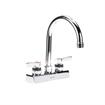 Picture of Encore 4" OC Deck Mount Faucet with 6-1/2" Swivel Gooseneck Spout