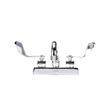 Picture of Encore 4" OC Deck Mount Faucet with 6" Swivel Spout and 4" Wrist Blade Handles