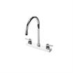Picture of Encore 8" OC Deck Mount Faucet Ceramic Valves with 8-1/2" Swivel Gooseneck Spout