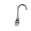 Picture of Encore® 4" OC Wall Mount Faucet with 3-1/2" Swivel Gooseneck Spout .5GPM PCA Spray Aerator and 4" Wrist Blade Handles