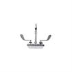 Picture of Encore® 4" OC Wall Mount Faucet with 6" Swivel Gooseneck Spout and 4" Wrist Blade Handles