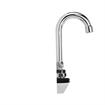 Picture of Encore 4" OC Wall Mount Faucet Ceramic Valves with 3-1/2" Swivel Gooseneck Spout