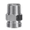 Picture of Chrome Plated Brass Pre-Rinse Hose Adapter Converts Encore Hose to Male 1/2" NPT