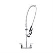 Picture of Encore® 8" OC. Brass Chrome Plated Wall Mount Pre Rinse Assembly 1.2GPM Spray Head with Wall Bracket