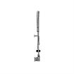 Picture of Encore® 8" OC. Brass Chrome Plated Wall Mount Pre Rinse Assembly with Wall Bracket and Stainless Steel Spring