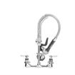 Picture of Encore® 8" OC Brass Chrome Plated Mini Pre-Rinse Assembly with Wall Bracket