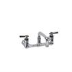 Picture of Encore® 8" OC. Brass Chrome Plated Wall Mount Faucet with 8" Swivel Spout