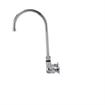 Picture of Encore® 8" OC. Brass Chrome Plated Wall Mount Faucet Ceramic Valves with 8" Swivel Gooseneck Spout