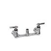 Picture of 8" OC Encore  Brass Chrome Plated Wall Mount Faucet Body Only for Spout