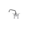 Picture of Encore® 4" OC Brass Chrome Plated Elevated Deck Mount Faucet with 18" Swivel Spout