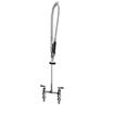 Picture of Encore®  8" OC Brass Chrome Plated  Deck Mount Pre-Rinse Less Wall Bracket
