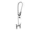 Picture of Encore®  8" OC Brass Chrome Plated  Deck Mount Pre-Rinse Less Wall Bracket