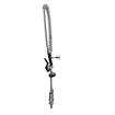 Picture of Encore®  8" OC Brass Chrome Plated Deck Mount Pre-Rinse 96" Hose with Wall Bracket