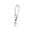 Picture of Encore® Brass Chrome Plated Single Deck Mount Pre-Rinse with Mixing Valve and Wall Bracket