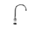 Picture of Encore® Brass Chrome Plated Single Pantry Deck Mount Faucet 6" Rigid Gooseneck  Spout