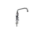 Picture of Encore® 6" OC Brass Chrome Plated Elevated Deck Mount Faucet with 6" Swivel Spout