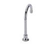 Picture of Encore® Brass Chrome Plated Deck Mount Spout Base with 6" Rigid Gooseneck Spout