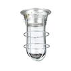 Picture of 100W Surface Mount  Incandescent Hood Light With Tempered Glass Globe, Wire Guard And High Temperature Leads