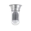 Picture of 12W Surface Mount Natural White LED Hood Light With Clear Coated Tempered Glass Globe