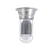 Picture of 12W Surface Mount Natural White LED Hood Light With Clear Coated Tempered Glass Globe