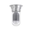 Picture of 12W Surface Mount Natural White LED Hood Light With Clear Coated Tempered Glass Globe
