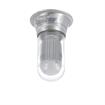 Picture of 12W Surface Mount Natural White LED Hood Light With Clear Coated Tempered Glass Globe