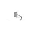 Picture of 100W Surface Mount  Incandescent Hood Light With High Temperature Leads - Less Globe