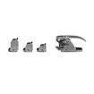 Picture of Chrome Plated Die Cast Zinc Standard Duty Surface Mount Cabinet Latch