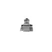 Picture of Chrome Plated Die Cast Zinc Standard Duty Surface Mount Cabinet Latch