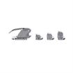 Picture of Chrome Plated Die Cast Zinc Heavy Duty Surface Mount Cabinet Latch