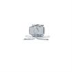 Picture of Zinc Plated Steel Friction Type Door Catch with Nylon Rollers