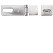 Picture of 2-1/2" L x 1" W x .072" H Stainless Steel Hasp and Staple