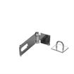 Picture of 2-1/2" L x 1" W x .072" H Stainless Steel Hasp and Staple