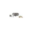Picture of 1-1/16" Nickel Plated Plunger Lock