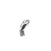Picture of 5" OC Chrome Plated Die Cast Offset Pull Handle