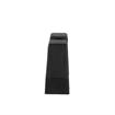 Picture of Matte Black Heat-Resistant Thermoplastic End Bar Pull Brackets For 1" OD Tubing
