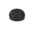 Picture of 15/16" OD x 3/8" H Black Rubber Recessed Bumper