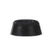 Picture of 5/8" OD x 5/16" H Black Rubber Recessed Bumper